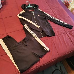 Tommy Hilfiger Sport Sweatsuit XL jacket L pants.